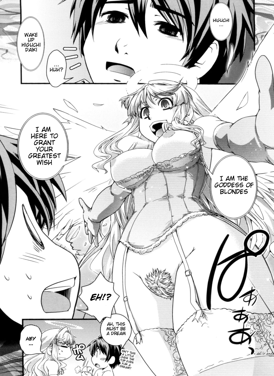 [Ikuya Daikokudou]Kinpatsu x Kyonyuu ni Henshin De | Transformed Into A Busty Blonde[English] [DMD] [Decensored] Page 11