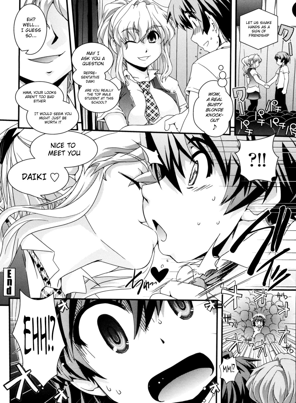 [Ikuya Daikokudou]Kinpatsu x Kyonyuu ni Henshin De | Transformed Into A Busty Blonde[English] [DMD] [Decensored] Page 124