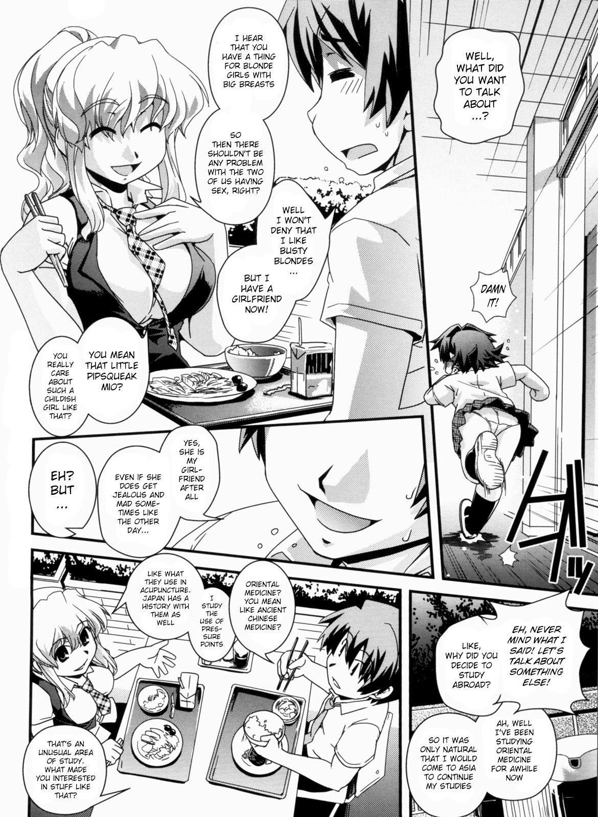 [Ikuya Daikokudou]Kinpatsu x Kyonyuu ni Henshin De | Transformed Into A Busty Blonde[English] [DMD] [Decensored] Page 130