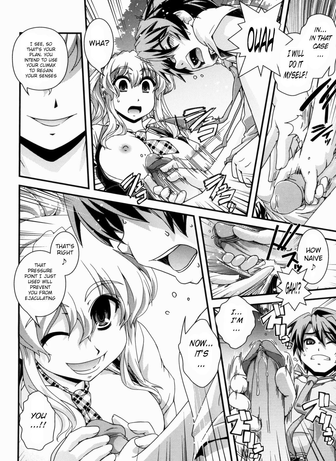 [Ikuya Daikokudou]Kinpatsu x Kyonyuu ni Henshin De | Transformed Into A Busty Blonde[English] [DMD] [Decensored] Page 134