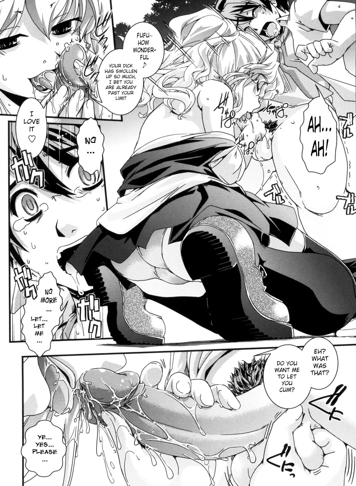 [Ikuya Daikokudou]Kinpatsu x Kyonyuu ni Henshin De | Transformed Into A Busty Blonde[English] [DMD] [Decensored] Page 136
