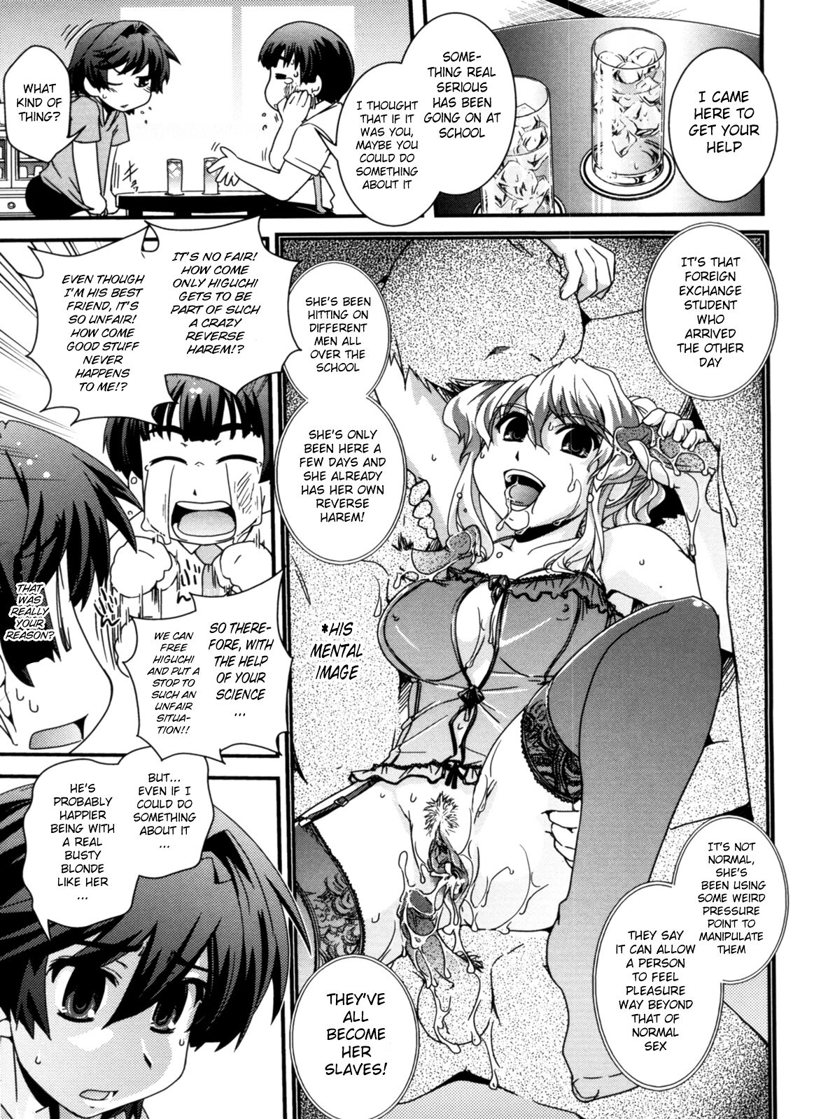[Ikuya Daikokudou]Kinpatsu x Kyonyuu ni Henshin De | Transformed Into A Busty Blonde[English] [DMD] [Decensored] Page 147
