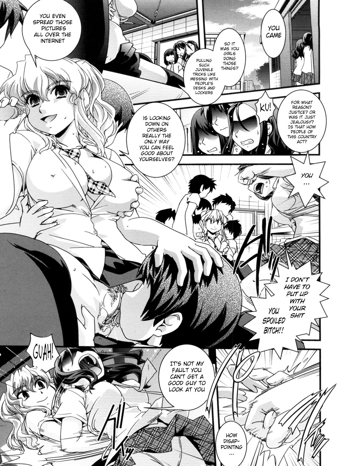 [Ikuya Daikokudou]Kinpatsu x Kyonyuu ni Henshin De | Transformed Into A Busty Blonde[English] [DMD] [Decensored] Page 149