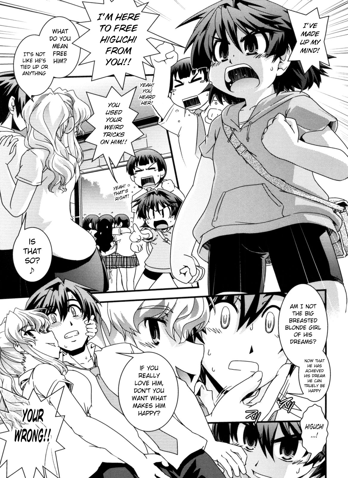 [Ikuya Daikokudou]Kinpatsu x Kyonyuu ni Henshin De | Transformed Into A Busty Blonde[English] [DMD] [Decensored] Page 151