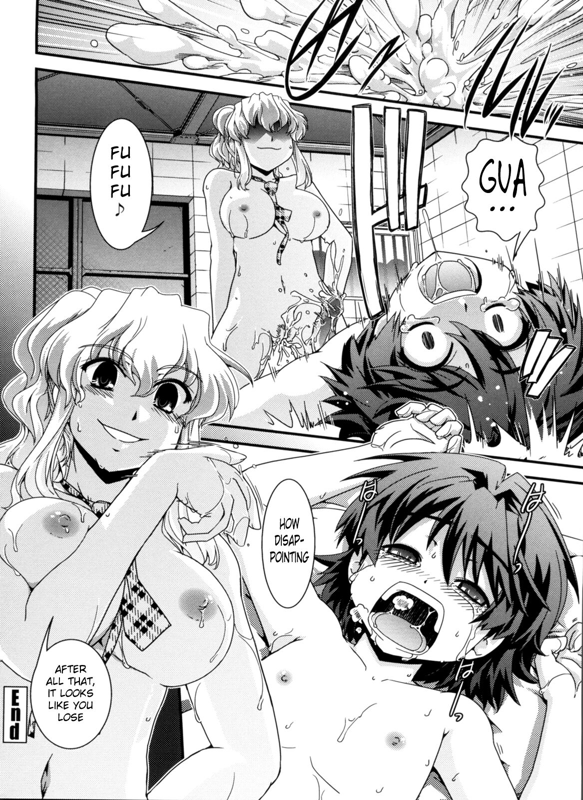 [Ikuya Daikokudou]Kinpatsu x Kyonyuu ni Henshin De | Transformed Into A Busty Blonde[English] [DMD] [Decensored] Page 164