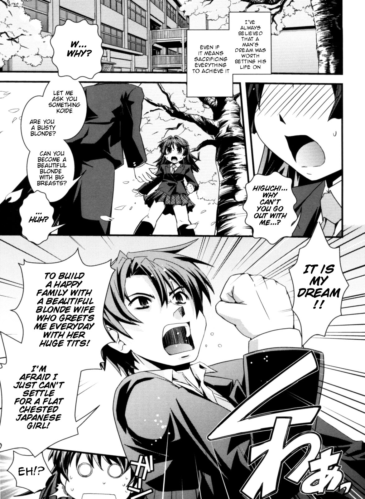 [Ikuya Daikokudou]Kinpatsu x Kyonyuu ni Henshin De | Transformed Into A Busty Blonde[English] [DMD] [Decensored] Page 5