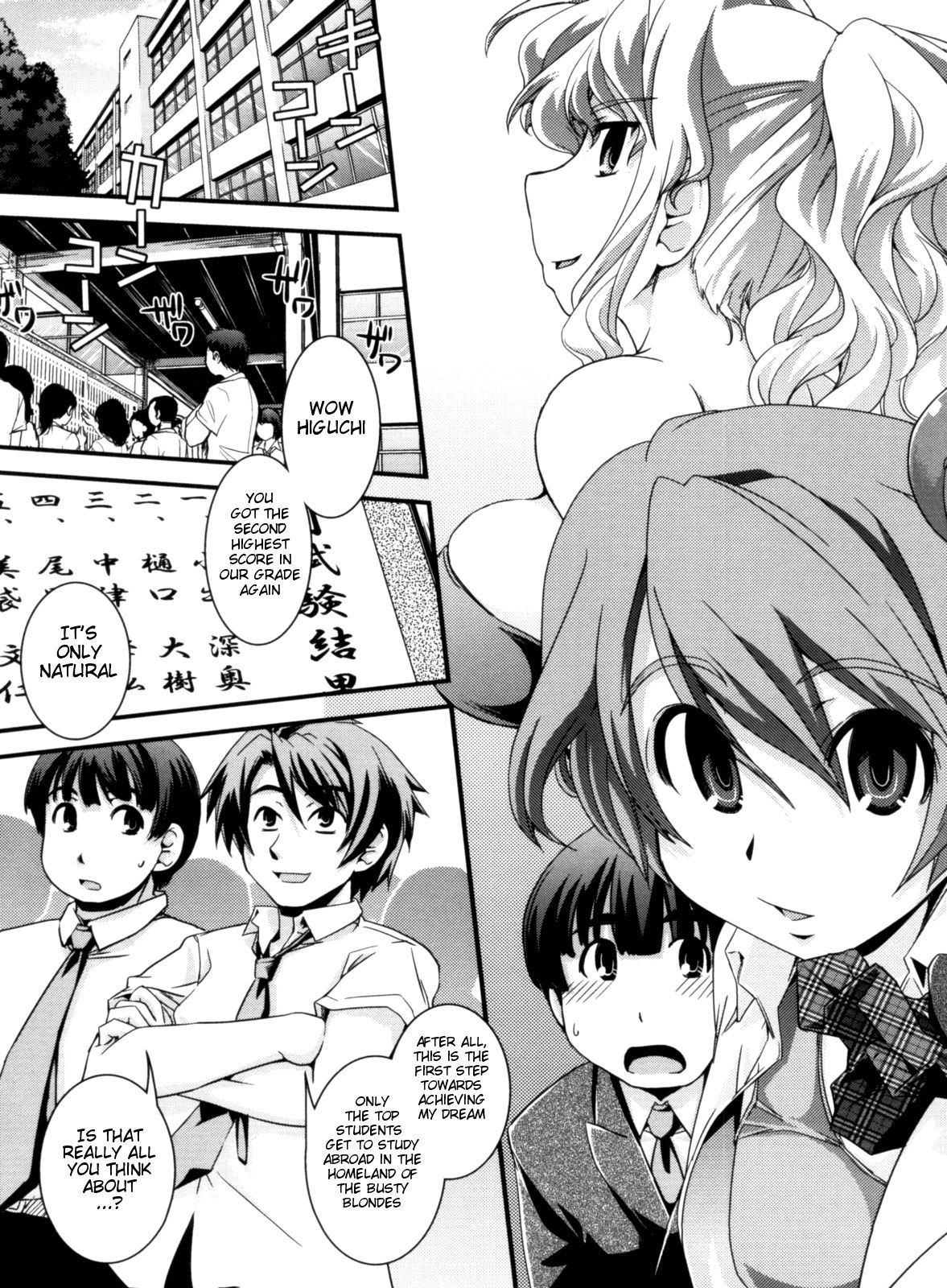 [Ikuya Daikokudou]Kinpatsu x Kyonyuu ni Henshin De | Transformed Into A Busty Blonde[English] [DMD] [Decensored] Page 7
