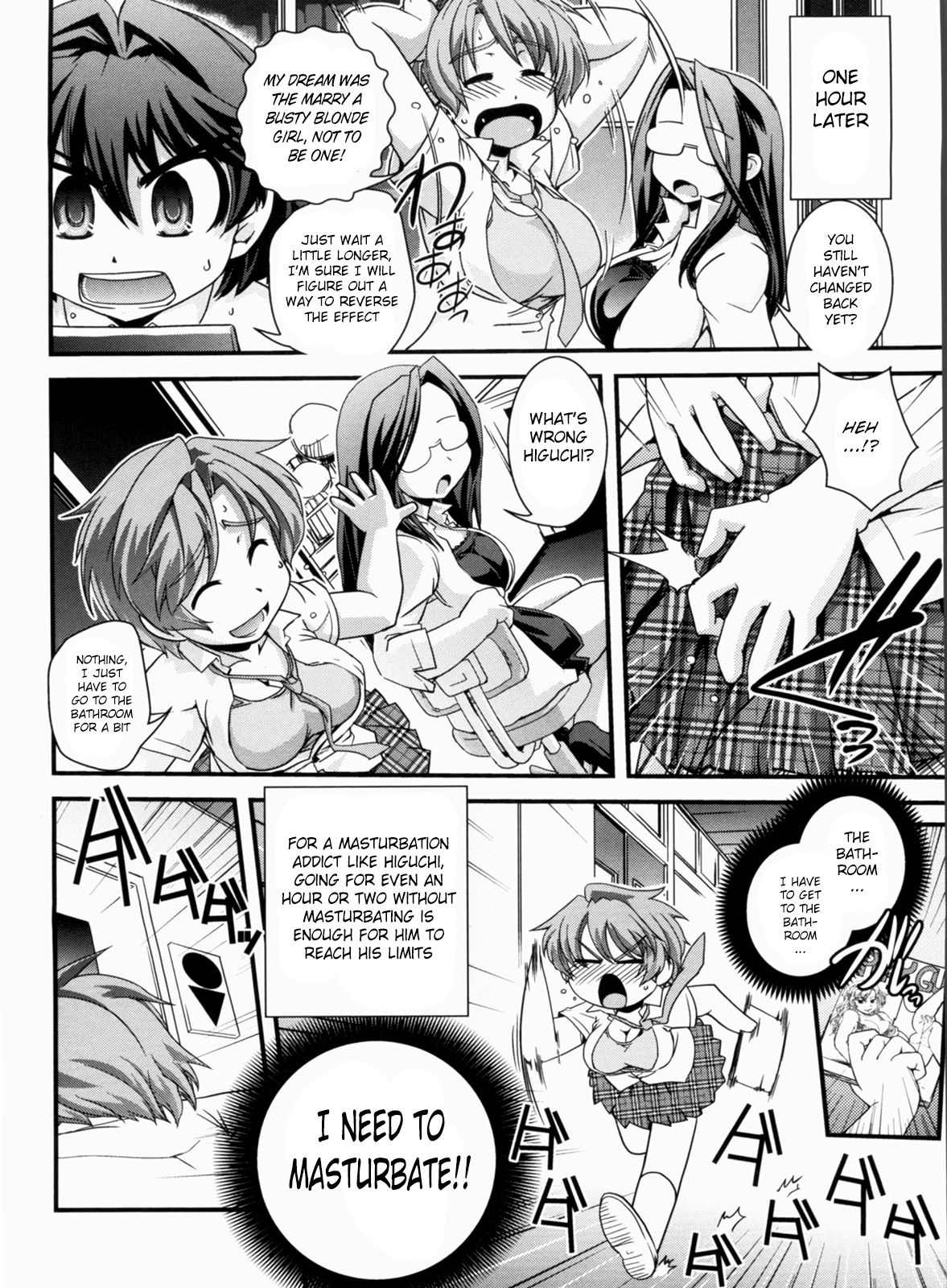 [Ikuya Daikokudou]Kinpatsu x Kyonyuu ni Henshin De | Transformed Into A Busty Blonde[English] [DMD] [Decensored] Page 88