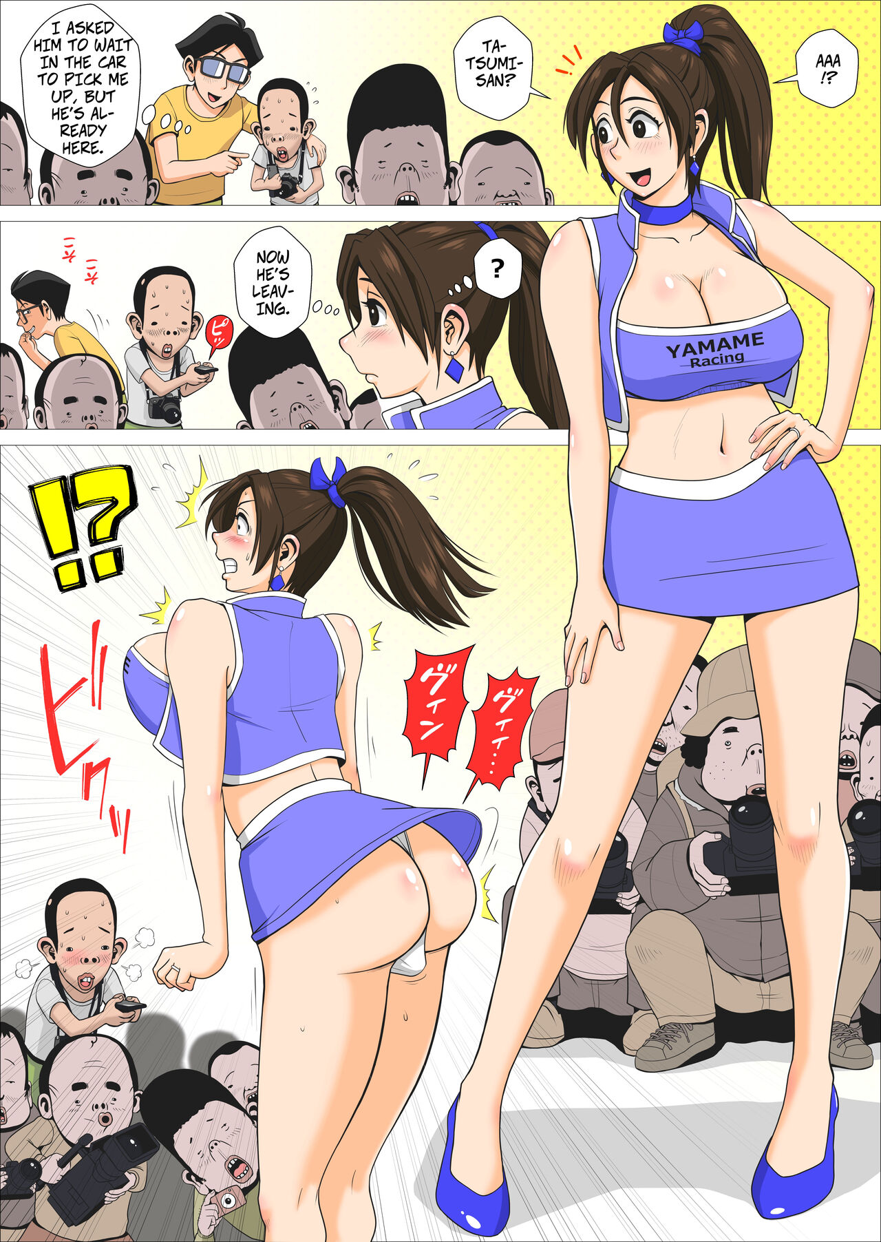 [Falcon115 (Forester)]Ero Hitozuma Companion to Doutei Cameraman-kun | The Perverted Wife and The Virgin Cameraman[English] Page 4