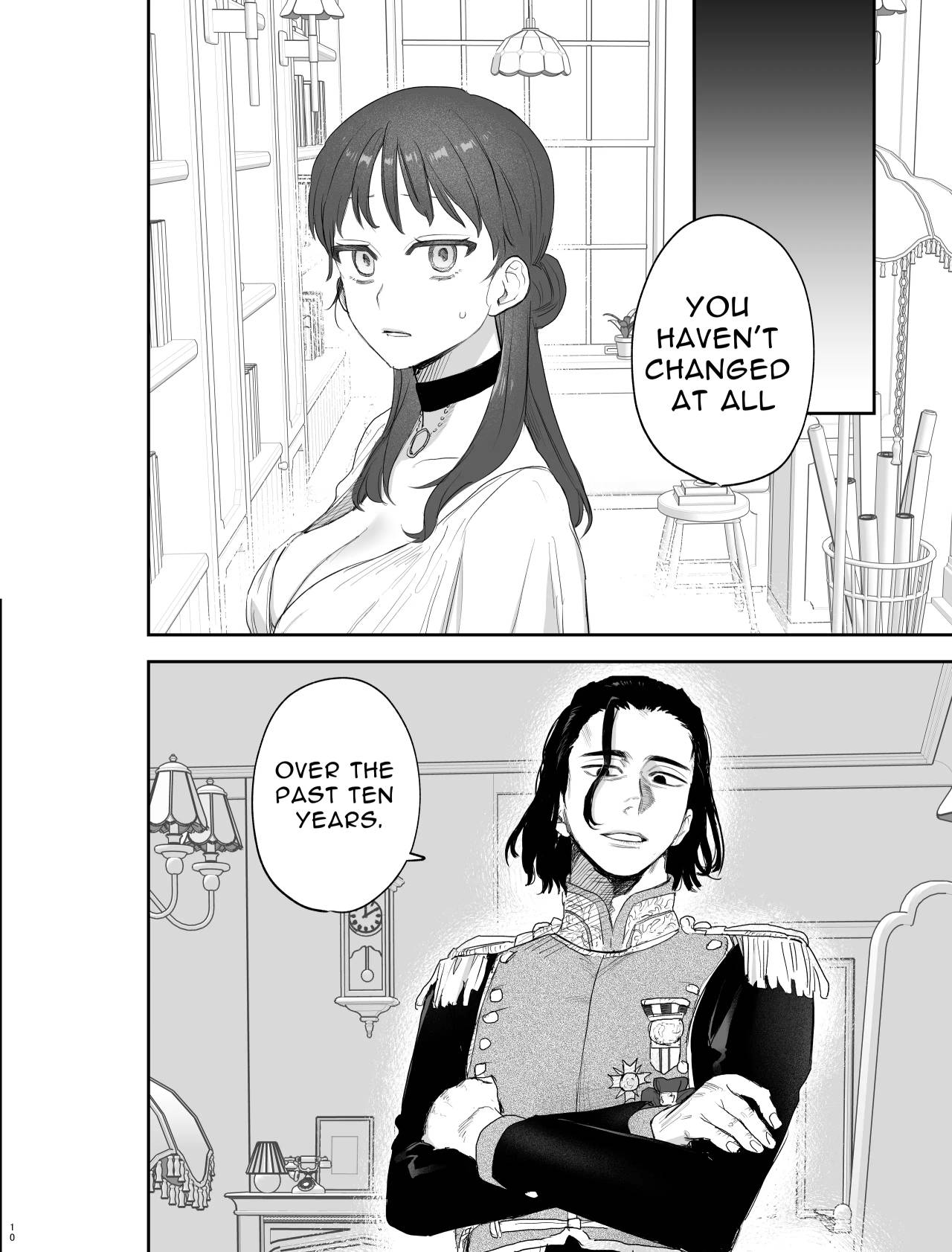 [Mauve (Oniben Katze)]dog eat dog era ~Iinazuke no Mahou Kishi to Saimin Jinmon~ | dog eat dog era ~Magic Knight Fiancé's Hypnotic Interrogation~[English] [Digital] Page 10