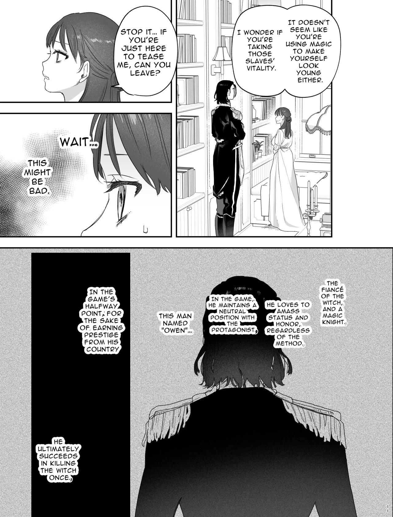[Mauve (Oniben Katze)]dog eat dog era ~Iinazuke no Mahou Kishi to Saimin Jinmon~ | dog eat dog era ~Magic Knight Fiancé's Hypnotic Interrogation~[English] [Digital] Page 11