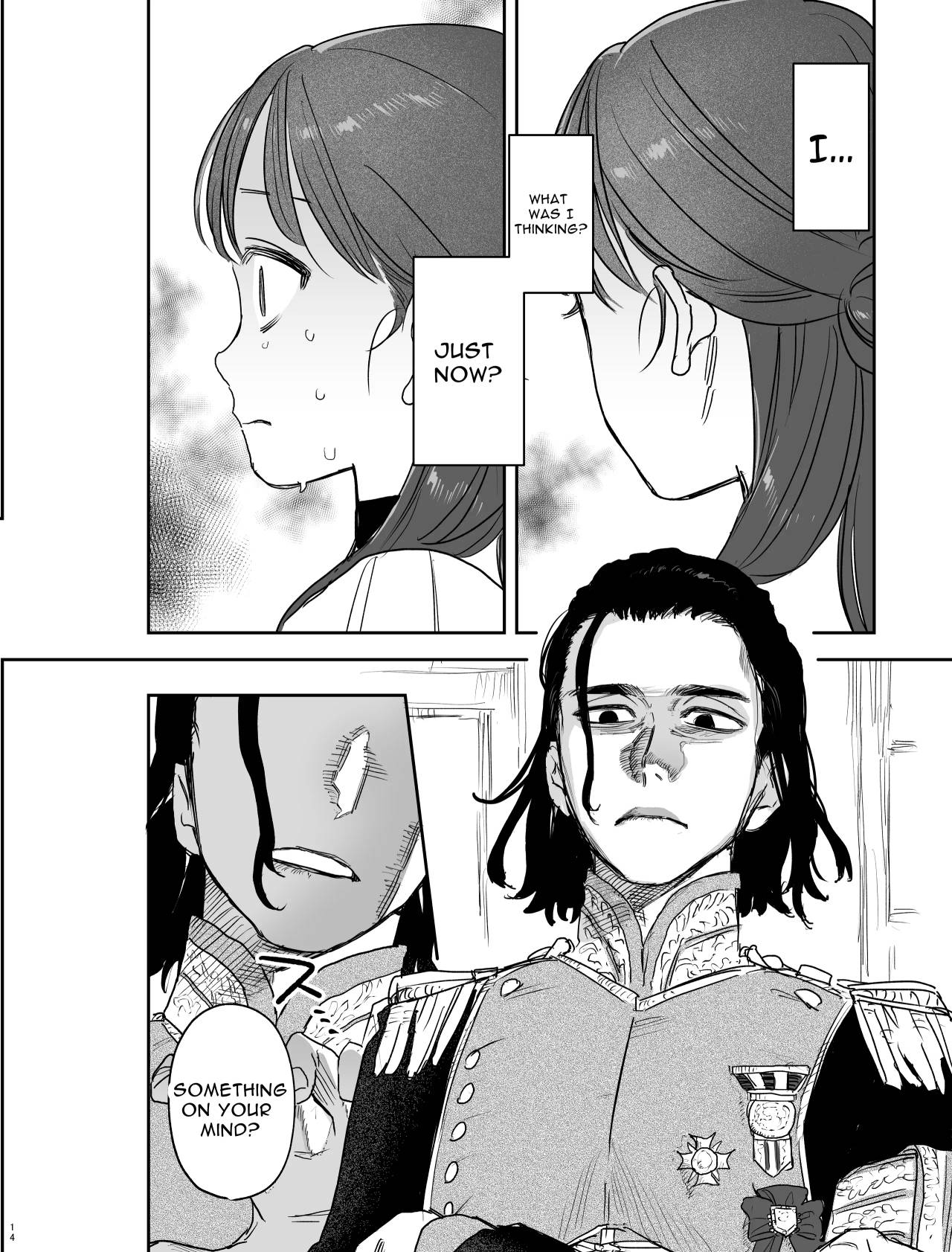 [Mauve (Oniben Katze)]dog eat dog era ~Iinazuke no Mahou Kishi to Saimin Jinmon~ | dog eat dog era ~Magic Knight Fiancé's Hypnotic Interrogation~[English] [Digital] Page 14