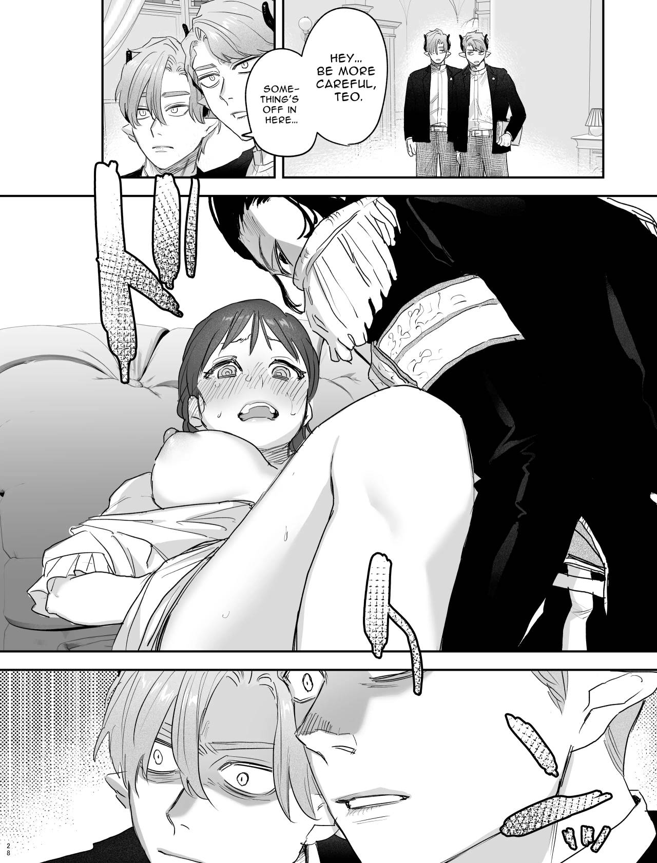 [Mauve (Oniben Katze)]dog eat dog era ~Iinazuke no Mahou Kishi to Saimin Jinmon~ | dog eat dog era ~Magic Knight Fiancé's Hypnotic Interrogation~[English] [Digital] Page 28