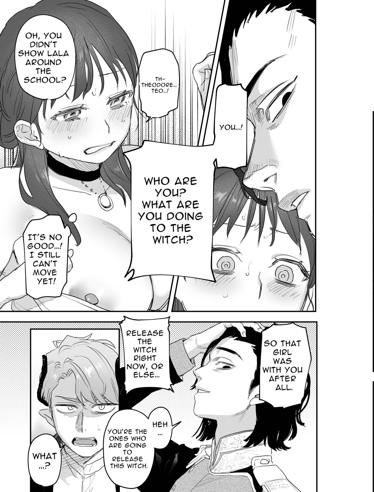 [Mauve (Oniben Katze)]dog eat dog era ~Iinazuke no Mahou Kishi to Saimin Jinmon~ | dog eat dog era ~Magic Knight Fiancé's Hypnotic Interrogation~[English] [Digital] Page 29