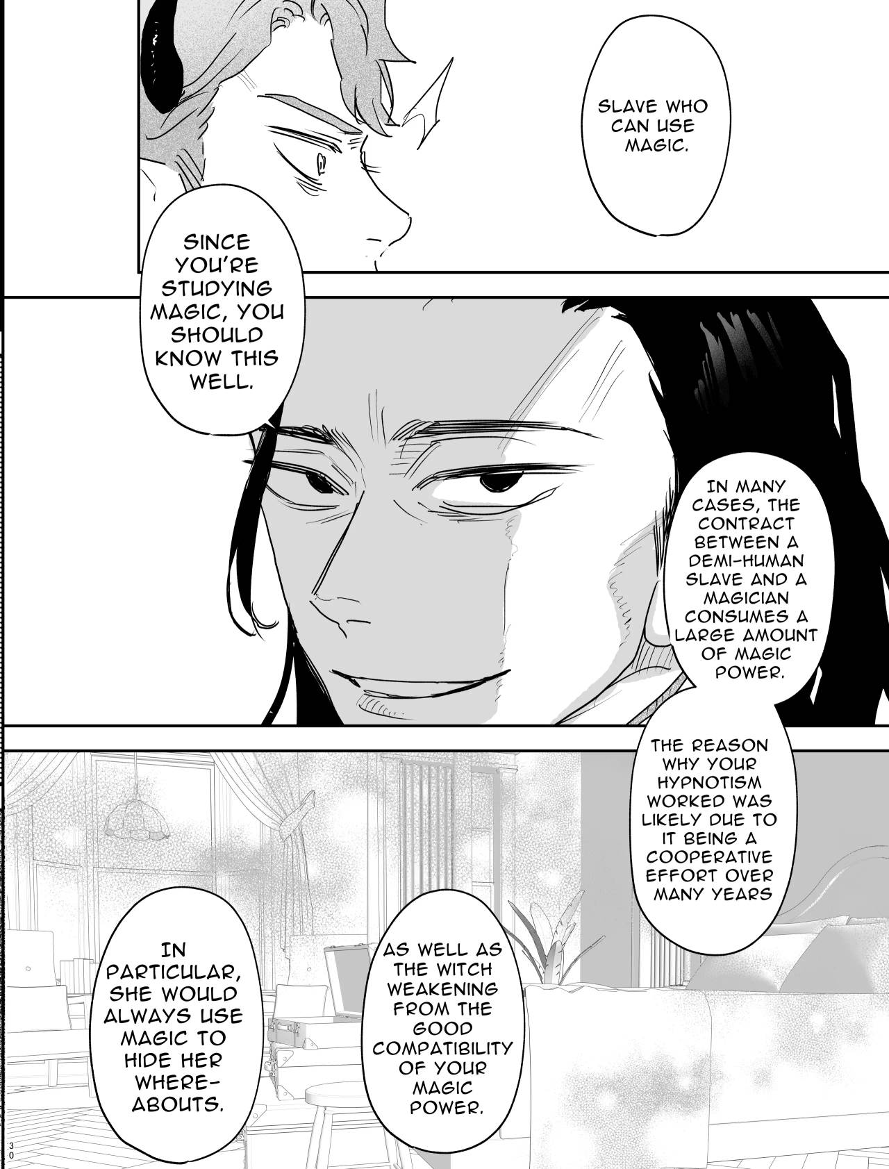 [Mauve (Oniben Katze)]dog eat dog era ~Iinazuke no Mahou Kishi to Saimin Jinmon~ | dog eat dog era ~Magic Knight Fiancé's Hypnotic Interrogation~[English] [Digital] Page 30