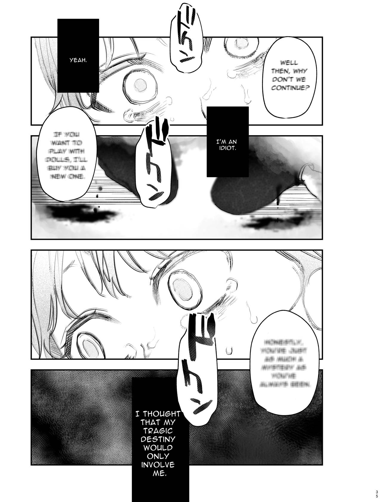 [Mauve (Oniben Katze)]dog eat dog era ~Iinazuke no Mahou Kishi to Saimin Jinmon~ | dog eat dog era ~Magic Knight Fiancé's Hypnotic Interrogation~[English] [Digital] Page 35