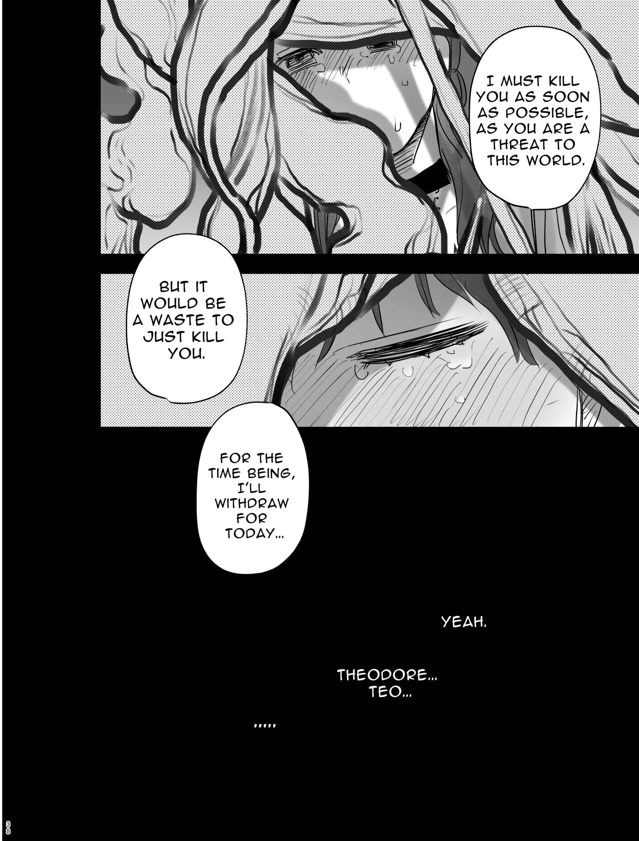 [Mauve (Oniben Katze)]dog eat dog era ~Iinazuke no Mahou Kishi to Saimin Jinmon~ | dog eat dog era ~Magic Knight Fiancé's Hypnotic Interrogation~[English] [Digital] Page 38