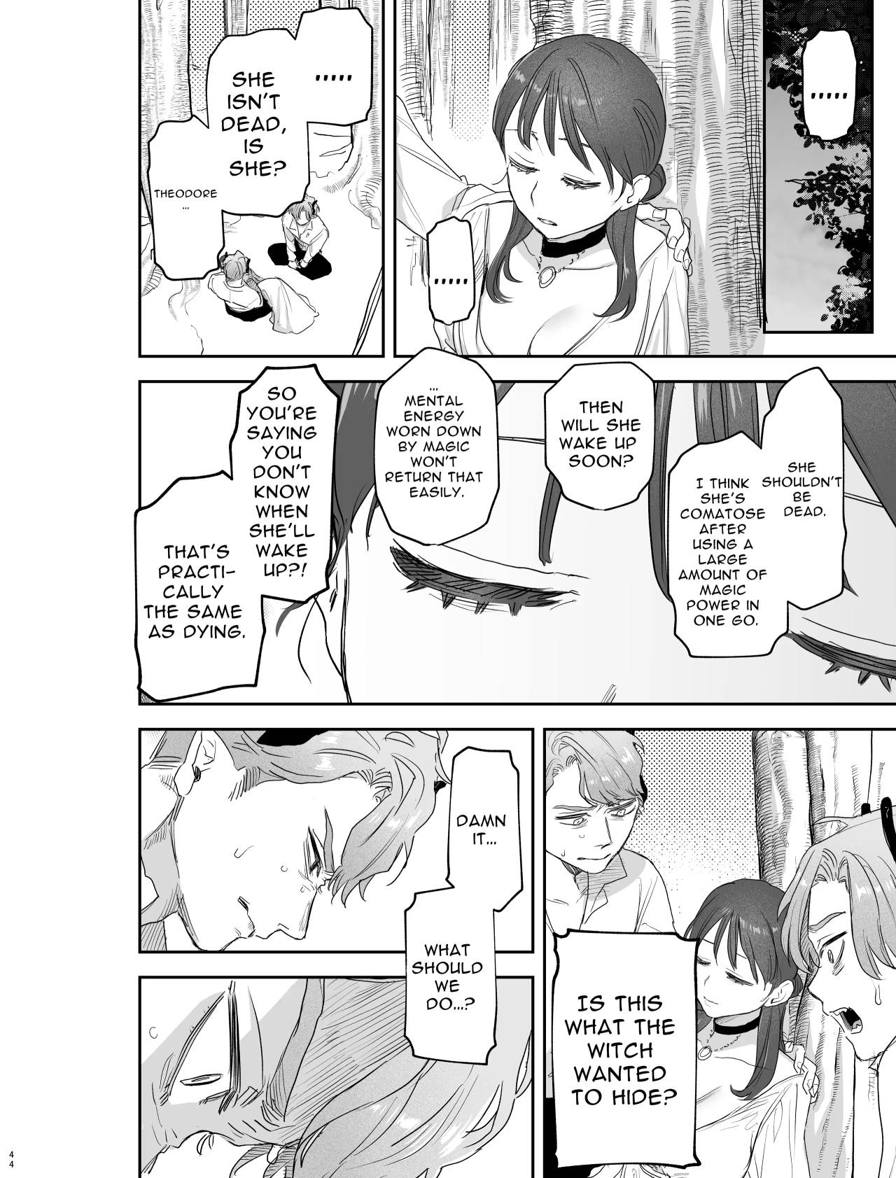 [Mauve (Oniben Katze)]dog eat dog era ~Iinazuke no Mahou Kishi to Saimin Jinmon~ | dog eat dog era ~Magic Knight Fiancé's Hypnotic Interrogation~[English] [Digital] Page 44