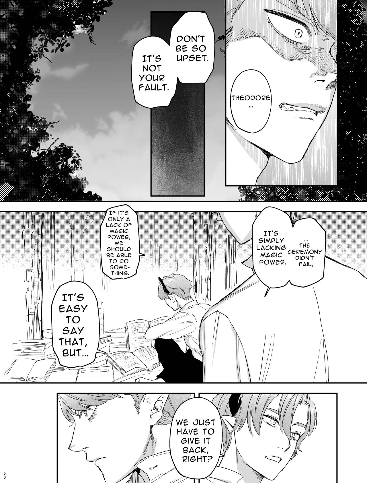 [Mauve (Oniben Katze)]dog eat dog era ~Iinazuke no Mahou Kishi to Saimin Jinmon~ | dog eat dog era ~Magic Knight Fiancé's Hypnotic Interrogation~[English] [Digital] Page 50