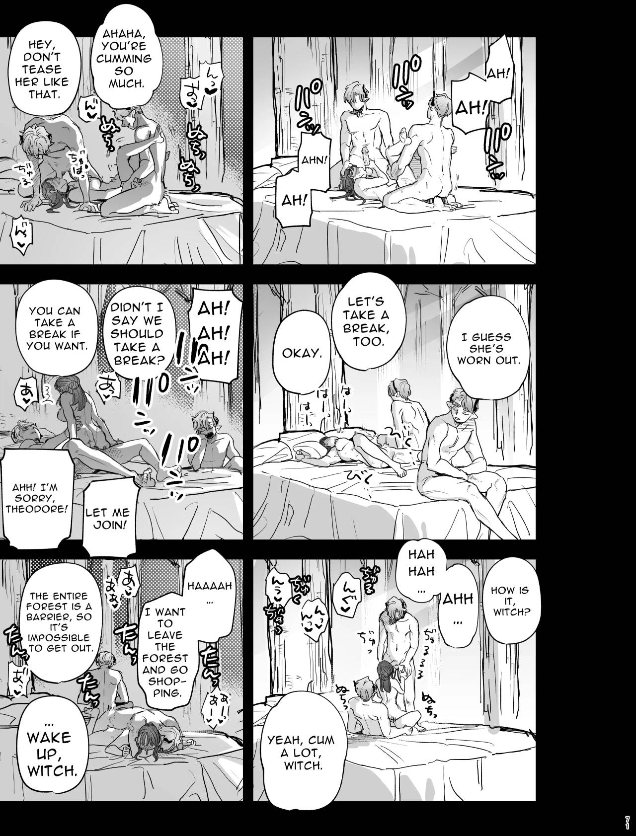 [Mauve (Oniben Katze)]dog eat dog era ~Iinazuke no Mahou Kishi to Saimin Jinmon~ | dog eat dog era ~Magic Knight Fiancé's Hypnotic Interrogation~[English] [Digital] Page 71