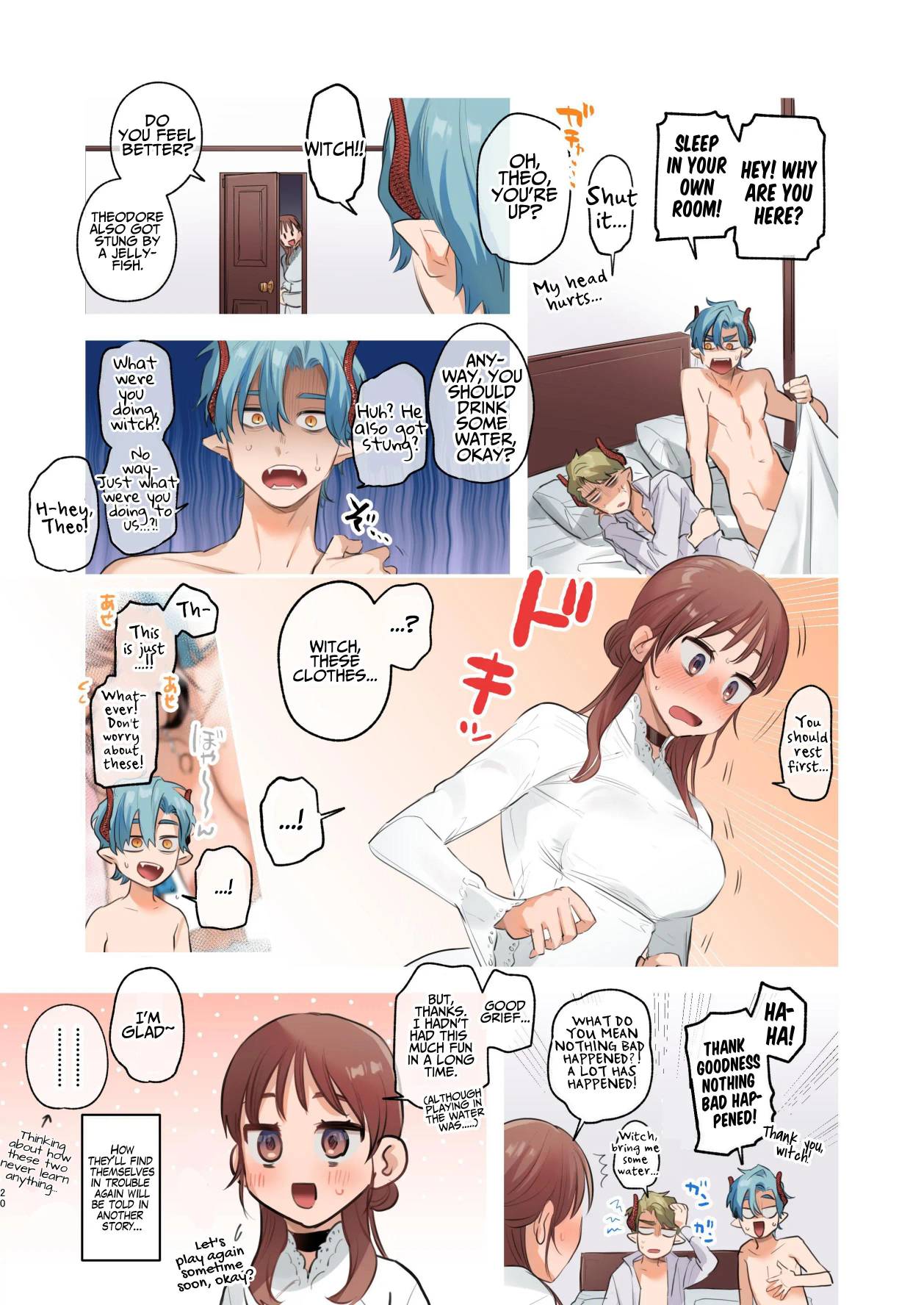 [Mauve (Oniben Katze)]dog eat dog era SUMMER ~Vacation with Twin Dragonkin Slaves~[English] [Digital] Page 19
