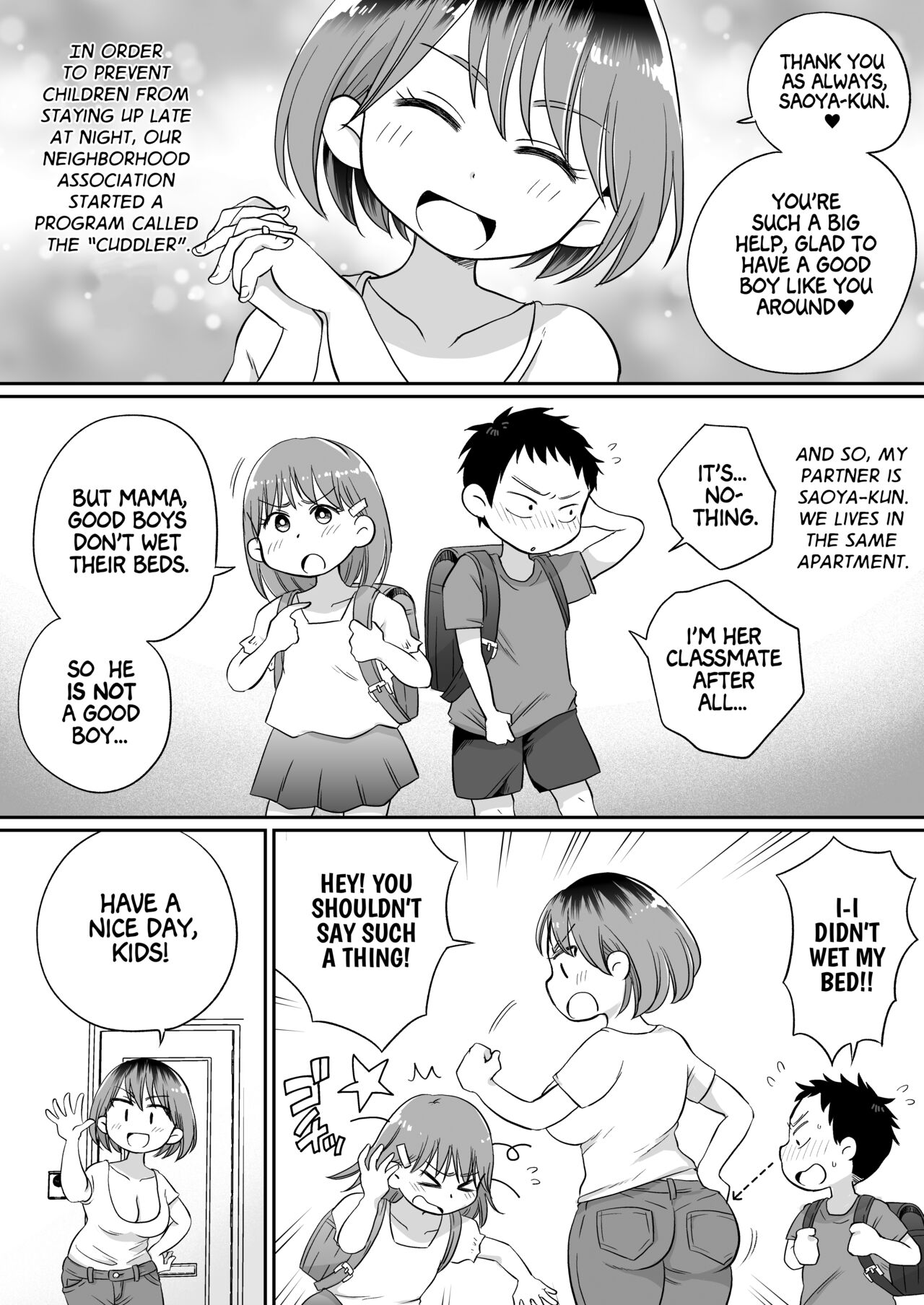 [Megitsune Works]Soi Negakari no Kaori Mama | Kaori Mama the Cuddler[English] [Project Valvrein] Page 3