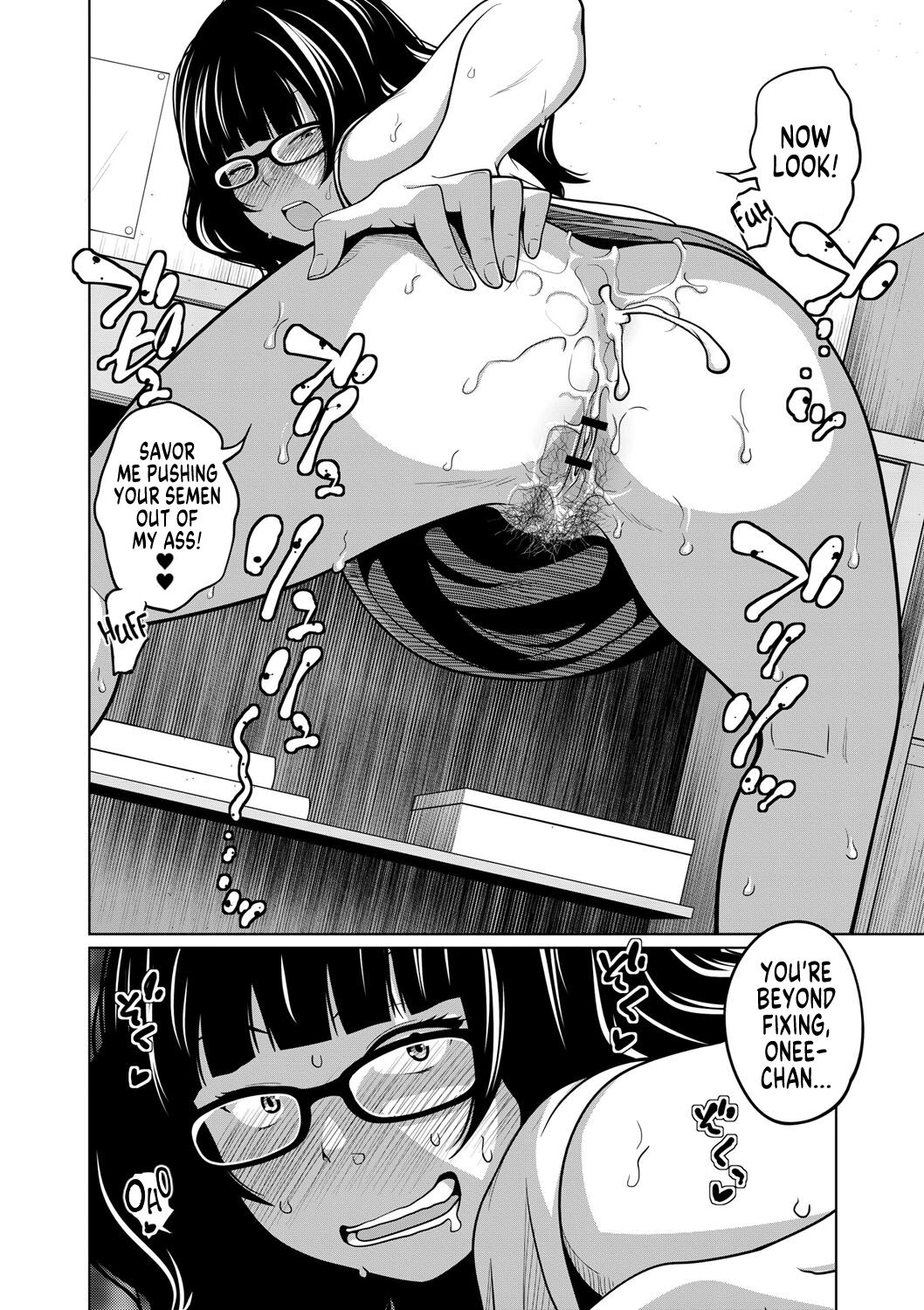 [Tsubaki Jushirou]Ane Megane | Spectacled Sister[English] [MegaFagget] [Digital] Page 149