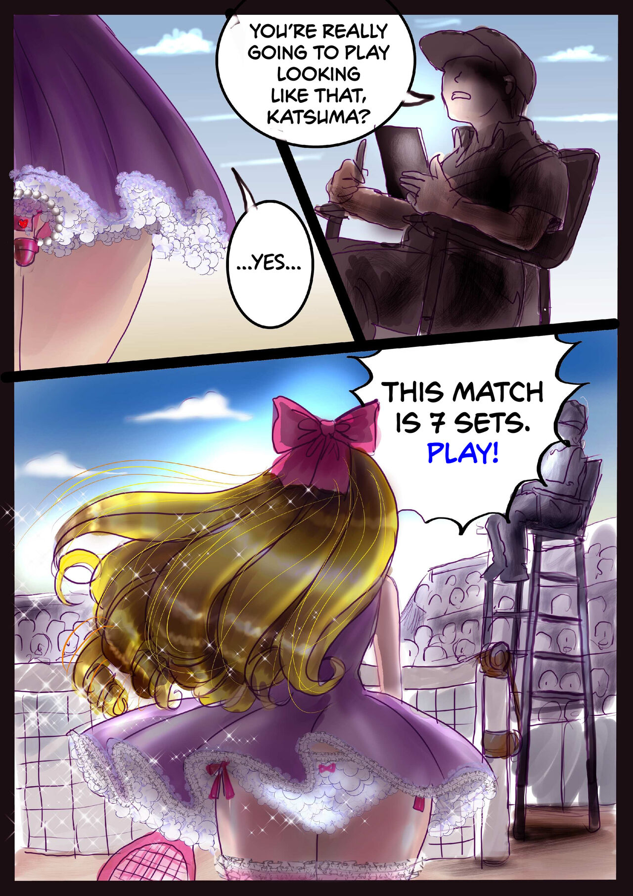 [Nyoninka Kenkyuujo (milda7)]Shikaeshi Keshou[English] [biribiri] Page 55