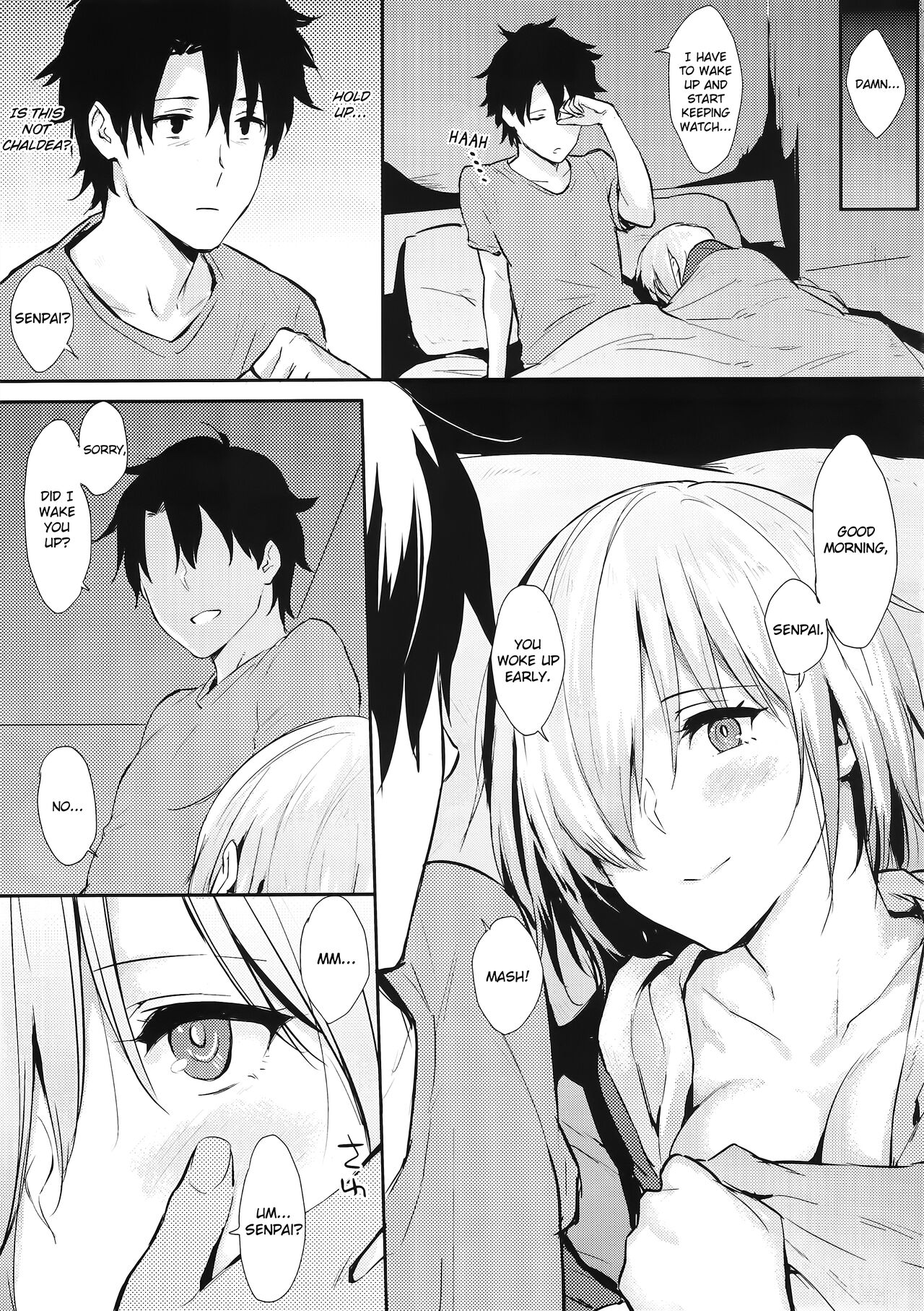 (COMIC1☆11) [Cat FooD (Napata)]Mash-ppoi no!(Fate/Grand Order) [English] [KizuSkip] Page 4
