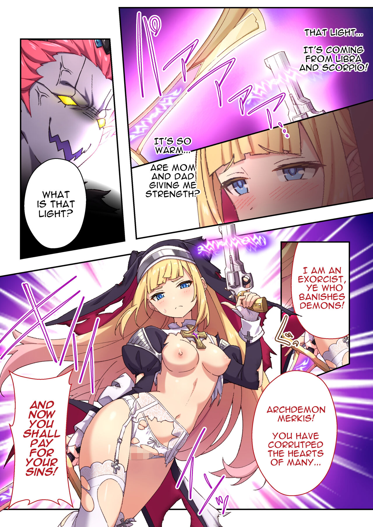 [Drops! (Otona no SEXY Ehon)]Sister Charlotte the Exorcist ~Bodily Beast Purification[English] Page 47