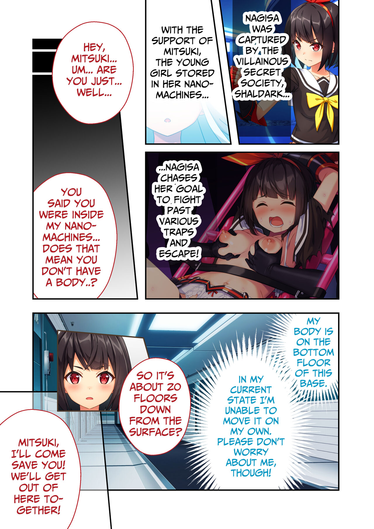 [Drops! (Purinpu)]Sailor Splendor Nagisa ~The Secret Ero-trap Labratory~ Page 18