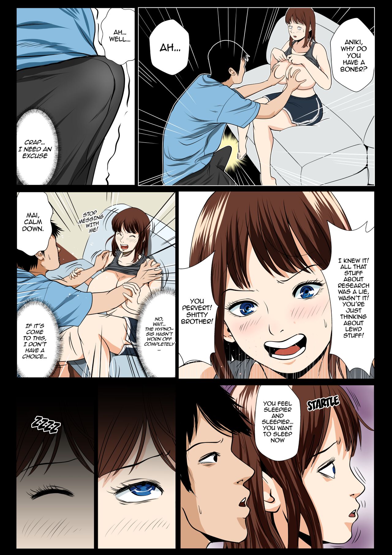 [Coela Network]Imouto Saimin Renzoku Iki - Hypnotizing My Little Sister and Giving Her Multiple Orgasms[English] {EL JEFE Hentai Truck} Page 16
