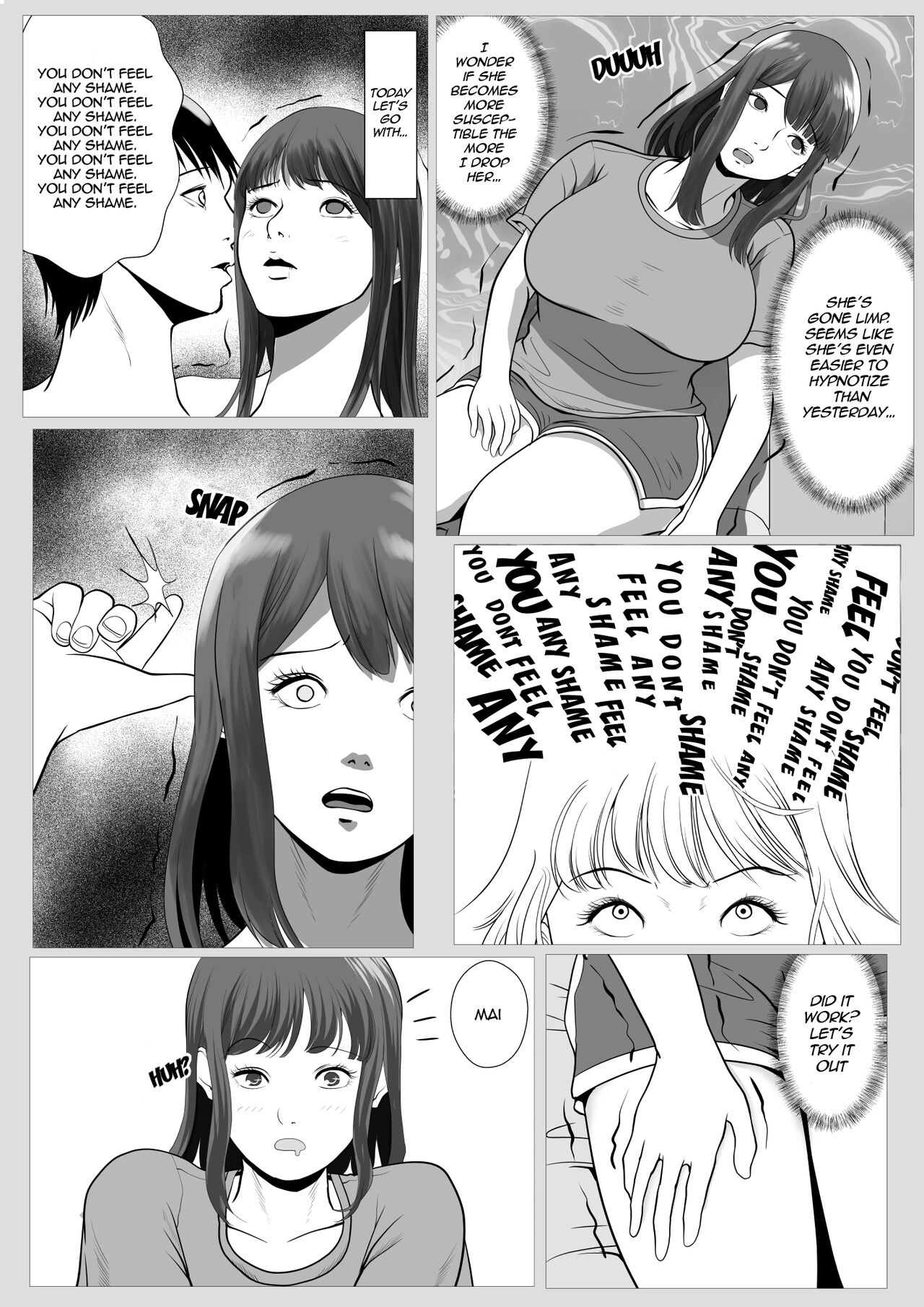 [Coela Network]Imouto Saimin Renzoku Iki - Hypnotizing My Little Sister and Giving Her Multiple Orgasms[English] {EL JEFE Hentai Truck} Page 19