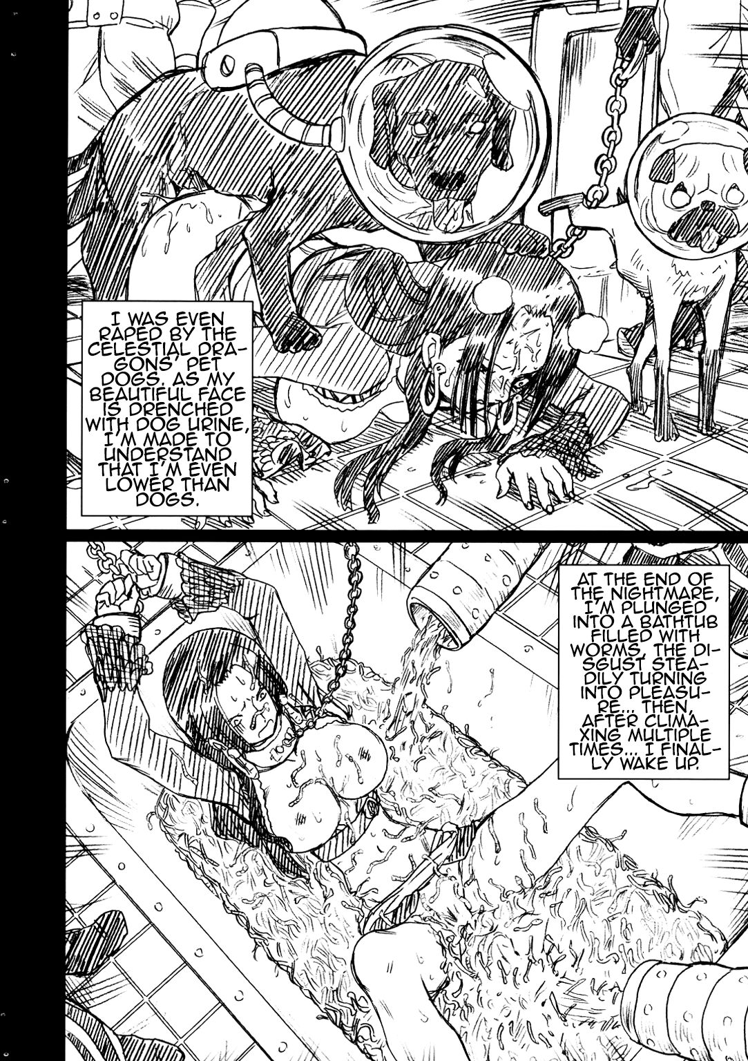 (COMIC1☆4) [Rat Tail (Irie Yamazaki)]ONE PIECE FILE Hancock Gazoushuu(One Piece) [English] {EL JEFE Hentai Truck} Page 8
