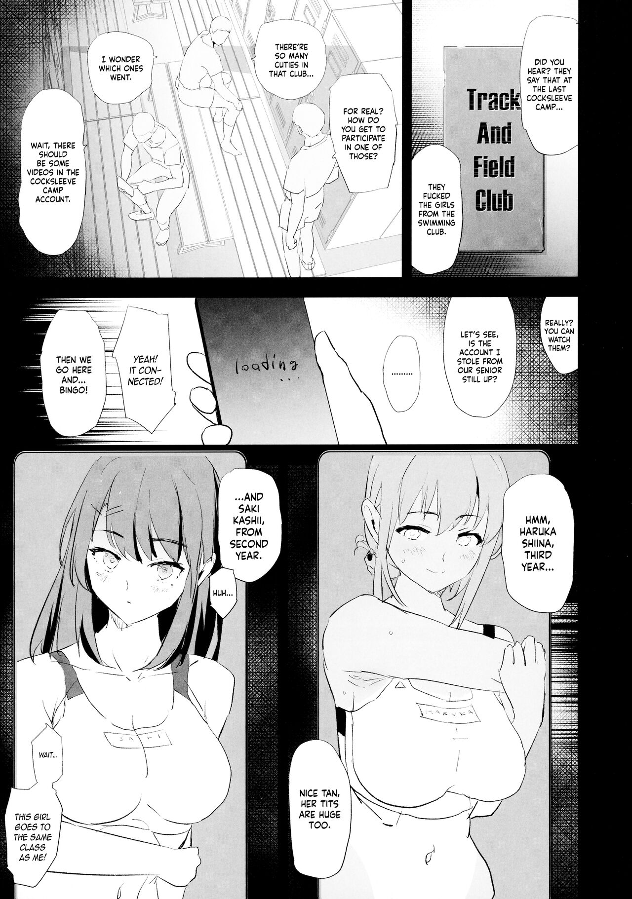 (C100) [Yami ni Ugomeku (Dokurosan)]Watashi-tachi no Onaho Koukan Gasshuku Ichinichime! | Our exchange cocksleeve camp! First day! + Omake Paper[English] [Kinsei Translations] [Decensored] Page 2
