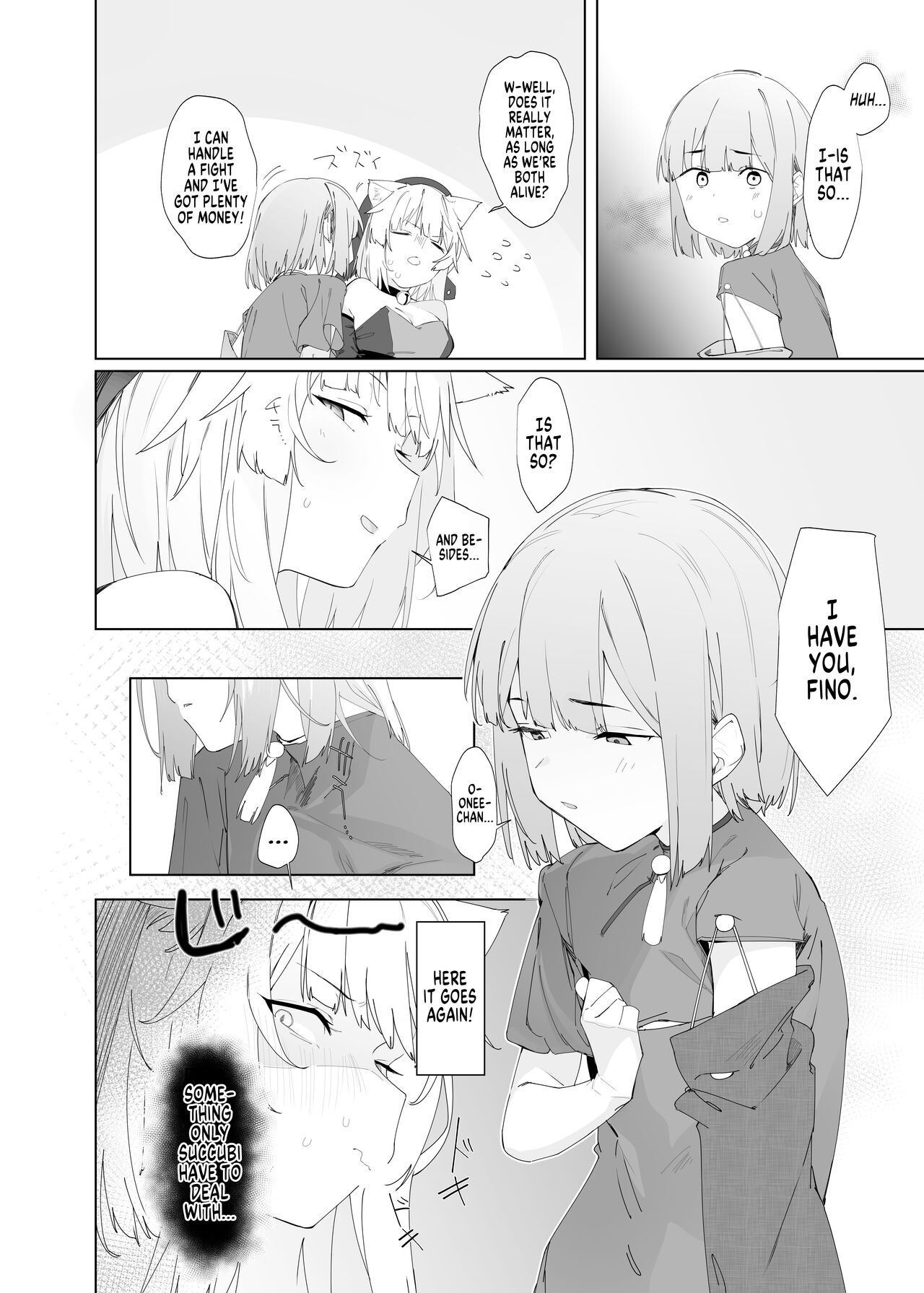 [Tempest (Imaki Ten, Uno Ryoku)]TS Neko Succubus-san wa Sakusei Nante Shitakunai! 2[English] [SachiKing] [Digital] Page 5