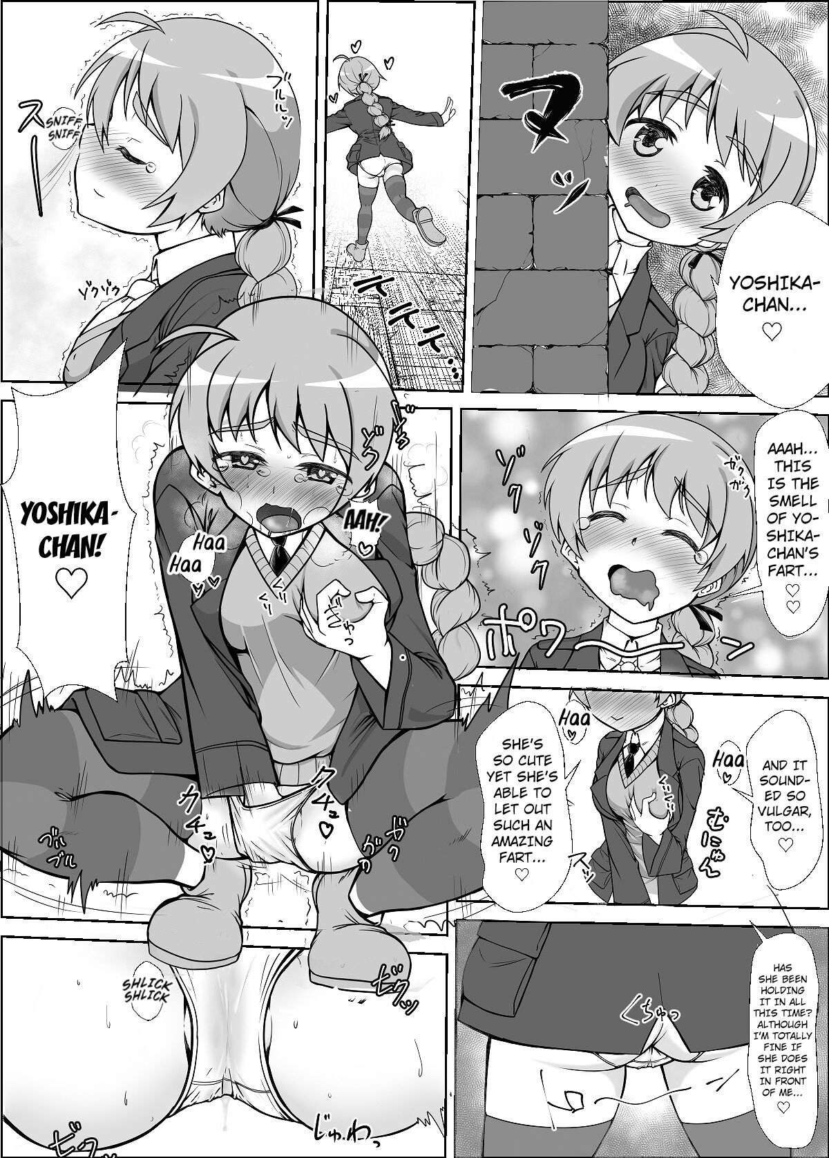 [kaibutsu wo Koeta Kaibutsu]Sutopan Manga 1(witches panties manga 1) [English] [Kuraudo] Page 4