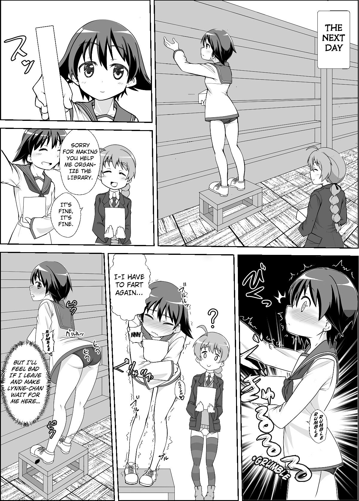 [kaibutsu wo Koeta Kaibutsu]Sutopan Manga 1(witches panties manga 1) [English] [Kuraudo] Page 6
