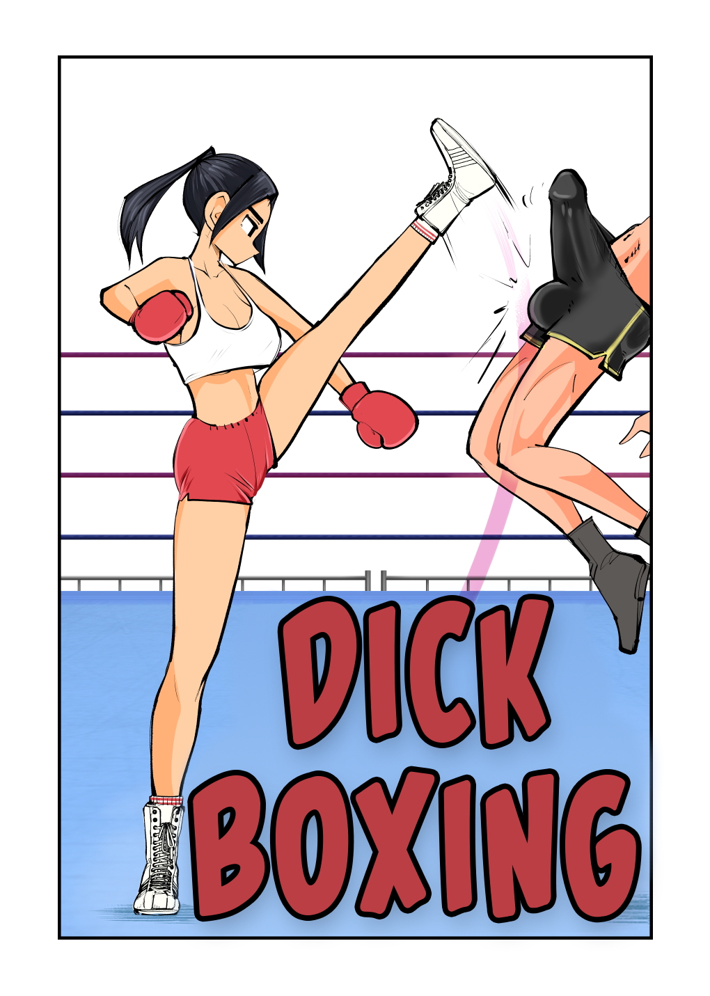 [Pecan (Makunouchi)]Kick Bokoching | Dick Boxing[English] [Hennojin] [Decensored] Page 1