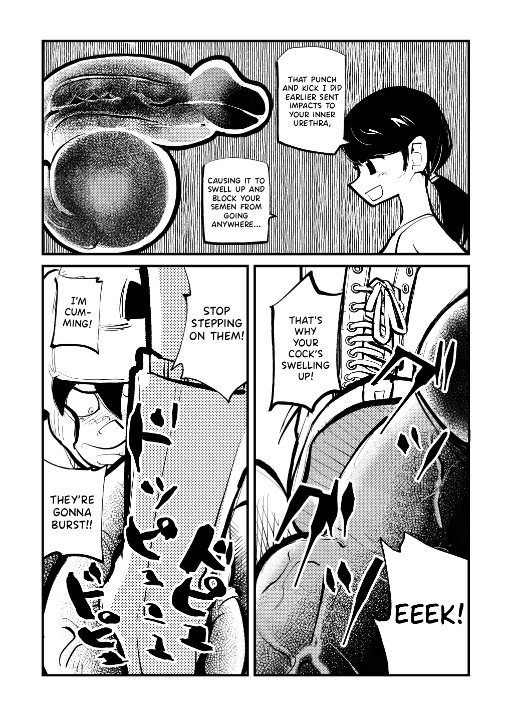 [Pecan (Makunouchi)]Kick Bokoching | Dick Boxing[English] [Hennojin] [Decensored] Page 23