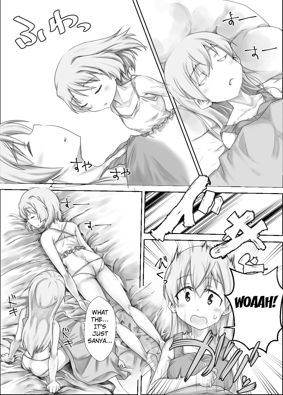 [kaibutsu wo Koeta Kaibutsu]Sutopan Fart Manga 2(witches panties Fart manga 2) [English] [Kuraudo] Page 1