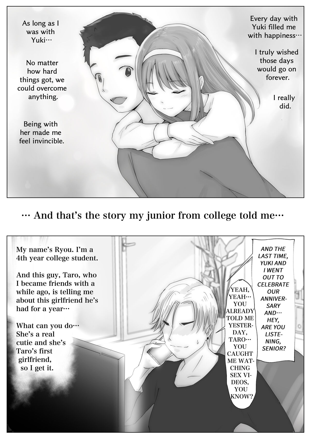 [Takotokite]Honto no Kanojo 1 -Ore no Kanojo ga Hoka no Otoko ni Dakareteta nante Shinjinai- | The Real Girlfriend 1 -I Can't Believe Another Man Had My Girlfriend-[English] Page 13