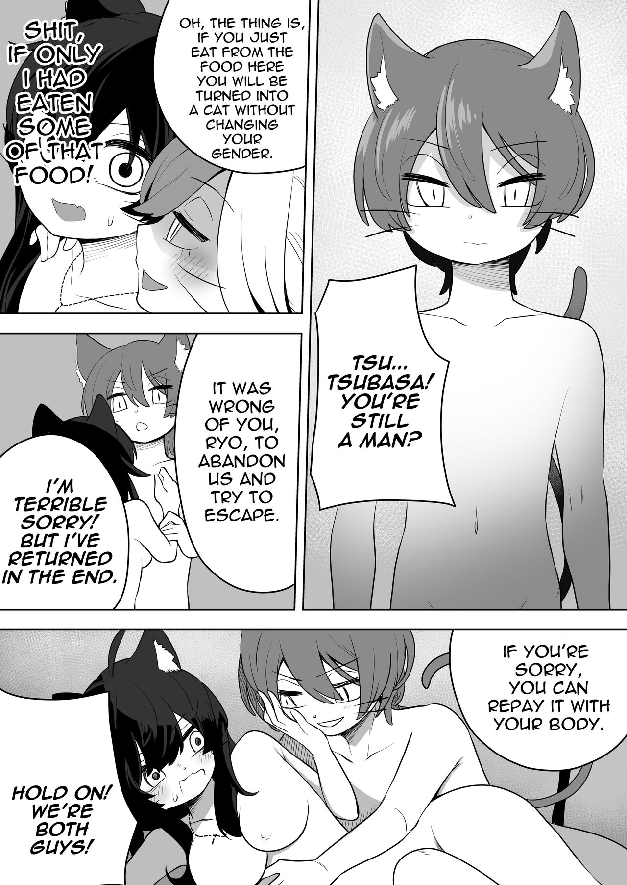 [Amuai Okashi Seisakusho (Ahoge Kinoko)]Nekodake no Kai[English] [Quatloco] Page 27