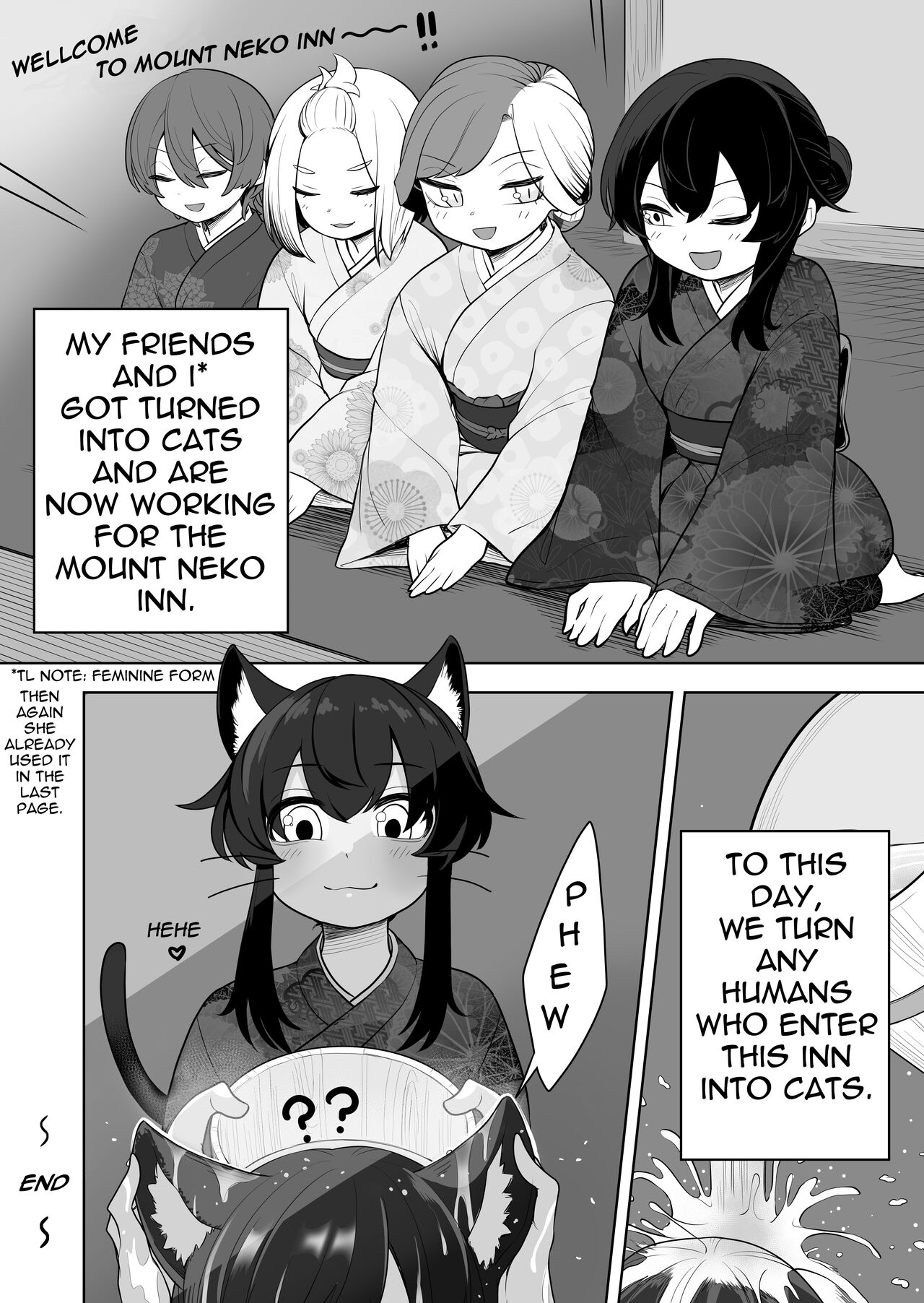 [Amuai Okashi Seisakusho (Ahoge Kinoko)]Nekodake no Kai[English] [Quatloco] Page 36