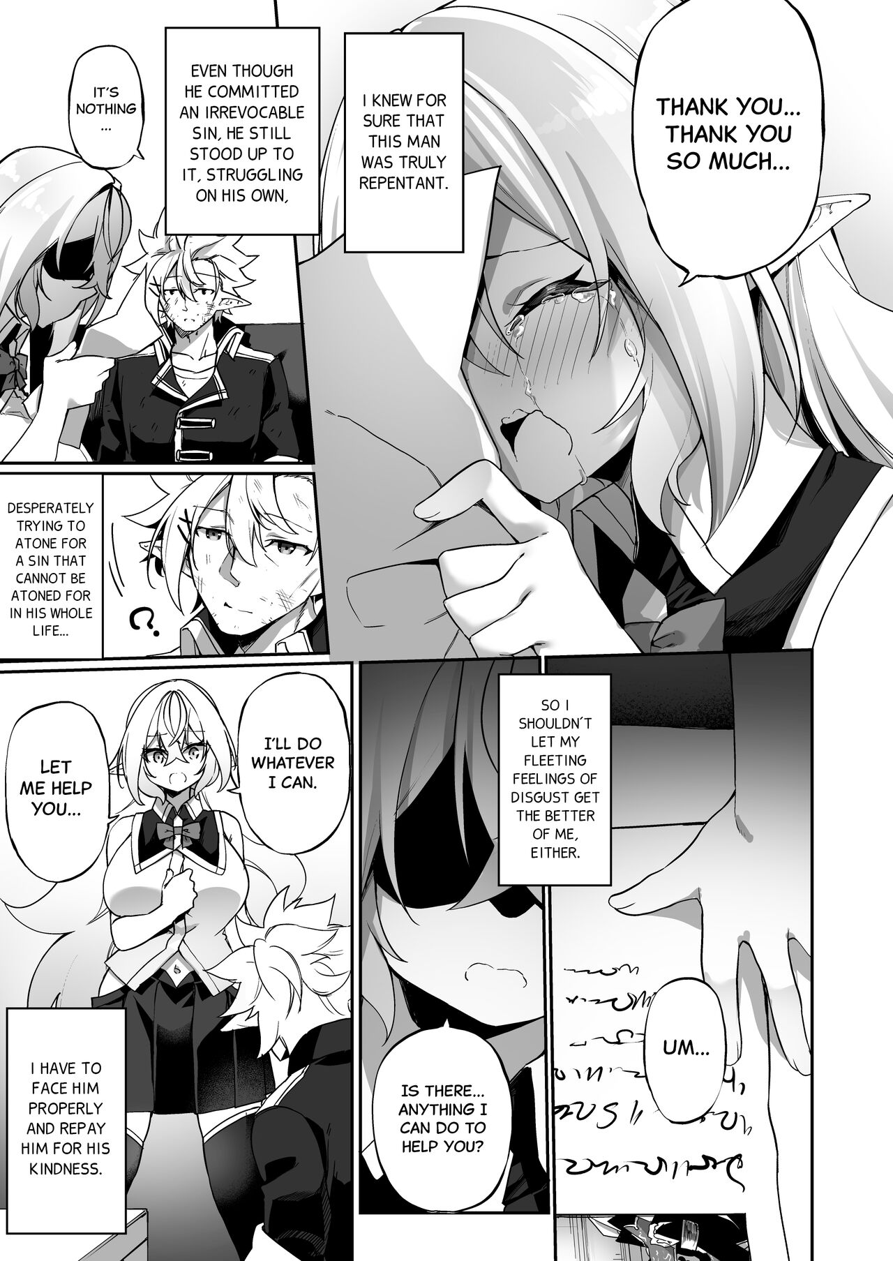 [Slime no Kanmuri (Kanmuri)]Elfka no Kusuri 2 | Elvification Drug 2[English] [Black Grimoires] [Digital] Page 19