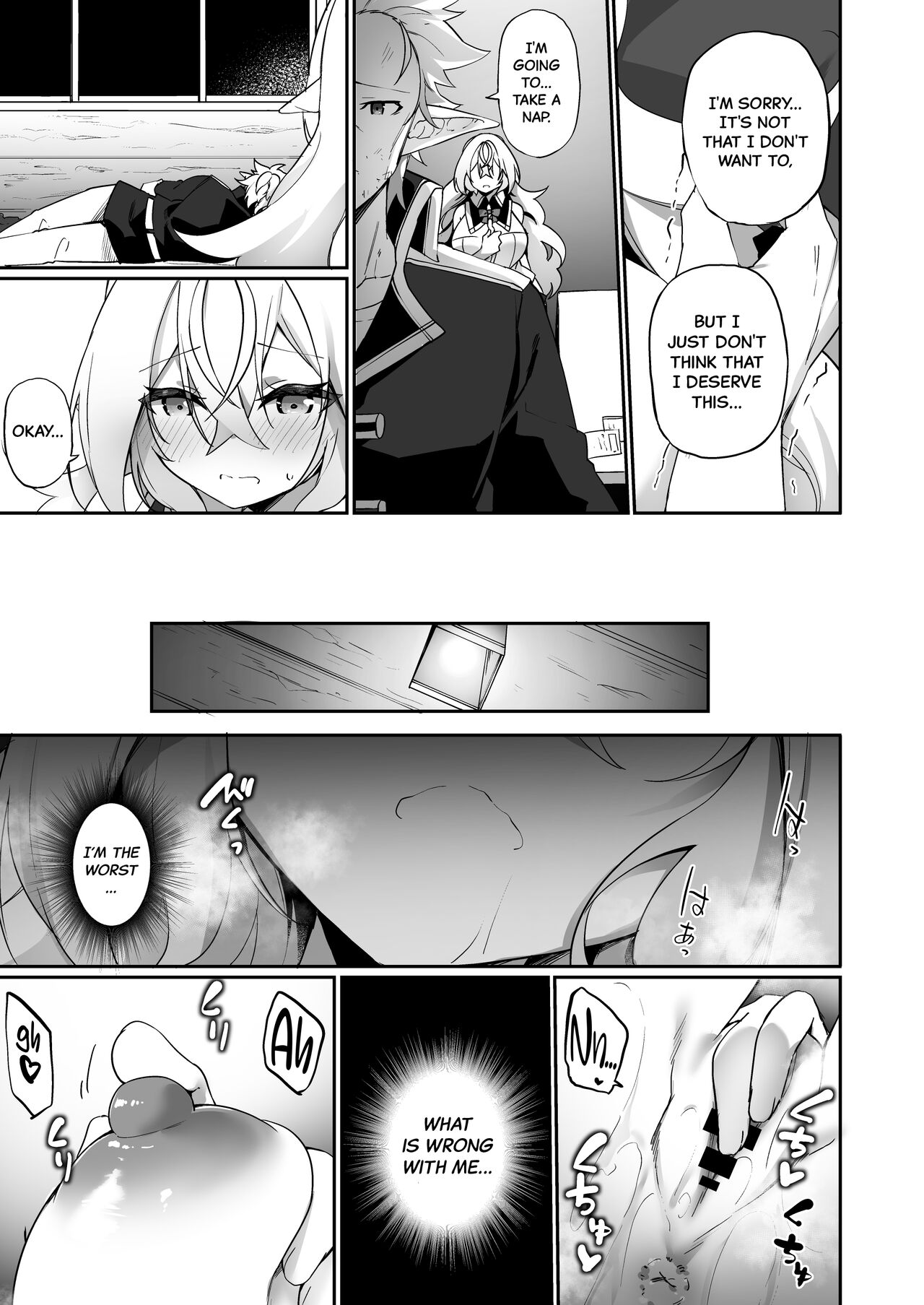 [Slime no Kanmuri (Kanmuri)]Elfka no Kusuri 2 | Elvification Drug 2[English] [Black Grimoires] [Digital] Page 23