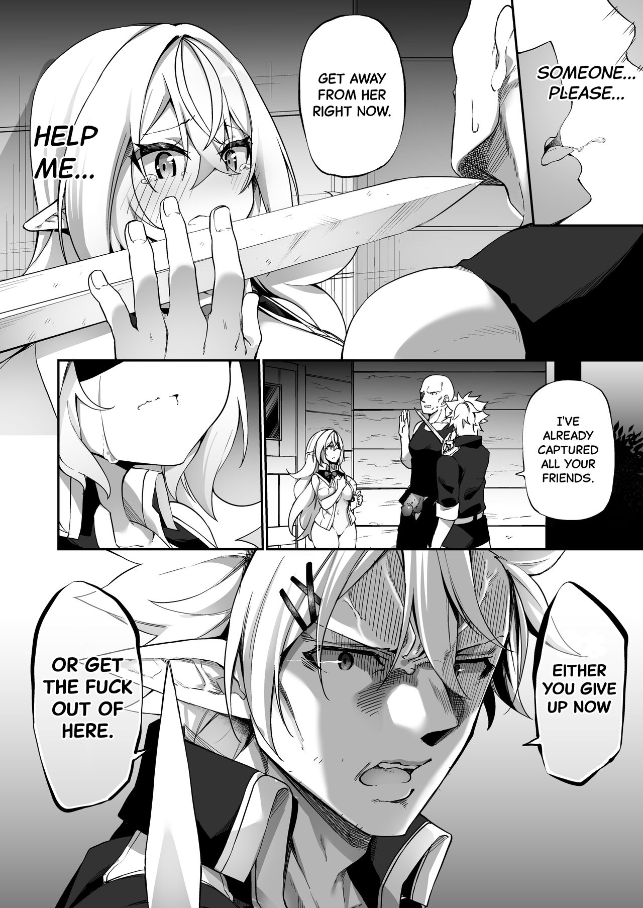 [Slime no Kanmuri (Kanmuri)]Elfka no Kusuri 2 | Elvification Drug 2[English] [Black Grimoires] [Digital] Page 30