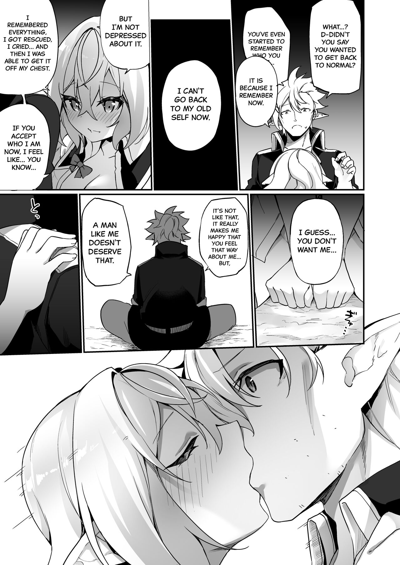 [Slime no Kanmuri (Kanmuri)]Elfka no Kusuri 2 | Elvification Drug 2[English] [Black Grimoires] [Digital] Page 35