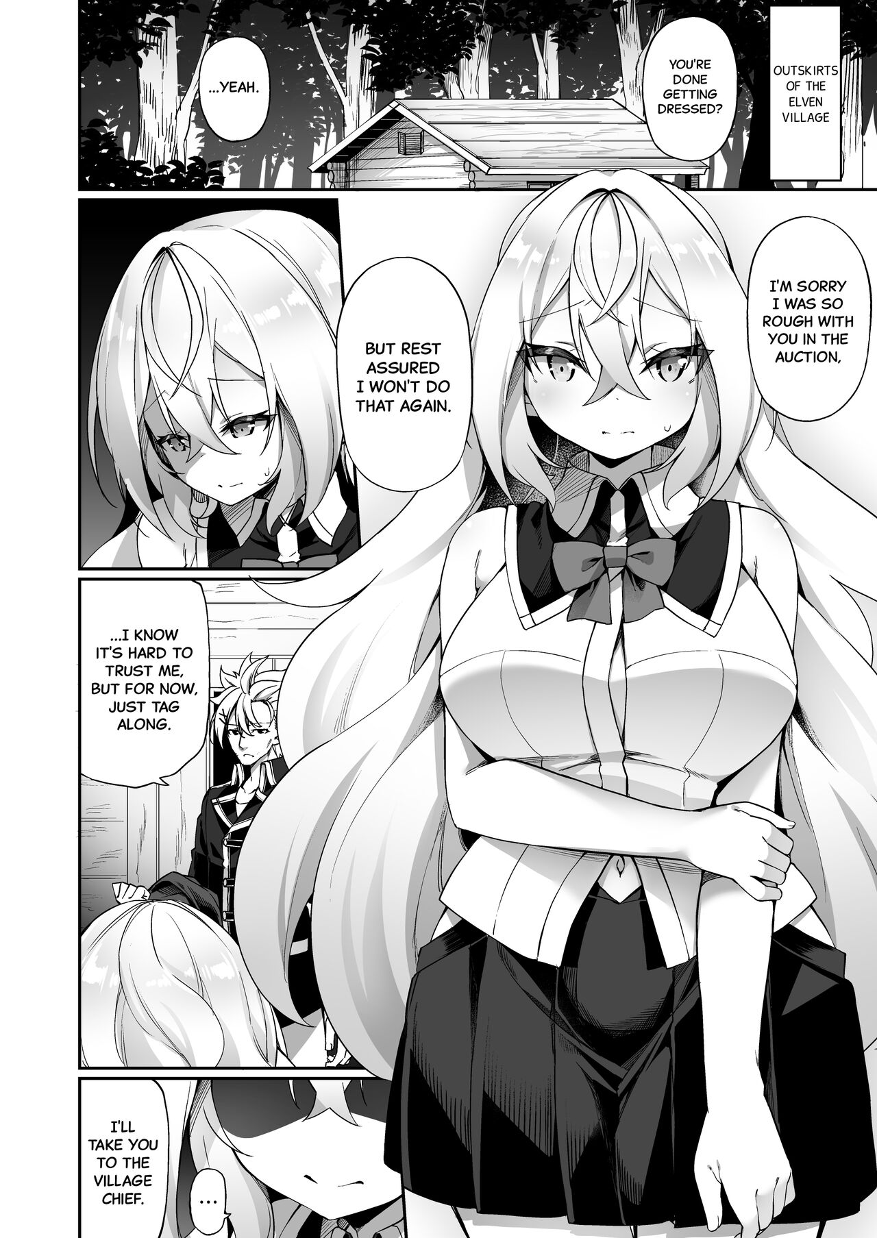 [Slime no Kanmuri (Kanmuri)]Elfka no Kusuri 2 | Elvification Drug 2[English] [Black Grimoires] [Digital] Page 4