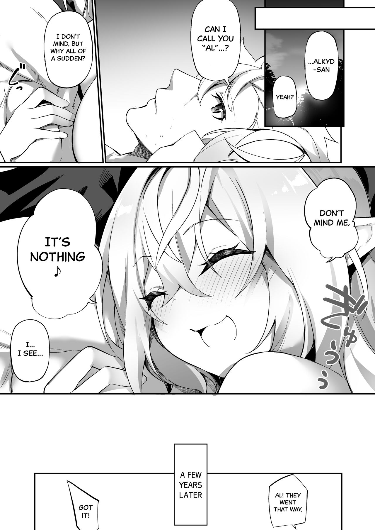 [Slime no Kanmuri (Kanmuri)]Elfka no Kusuri 2 | Elvification Drug 2[English] [Black Grimoires] [Digital] Page 47